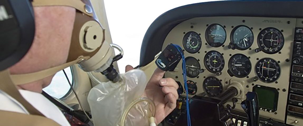 Pilot Sauerstoffmaske