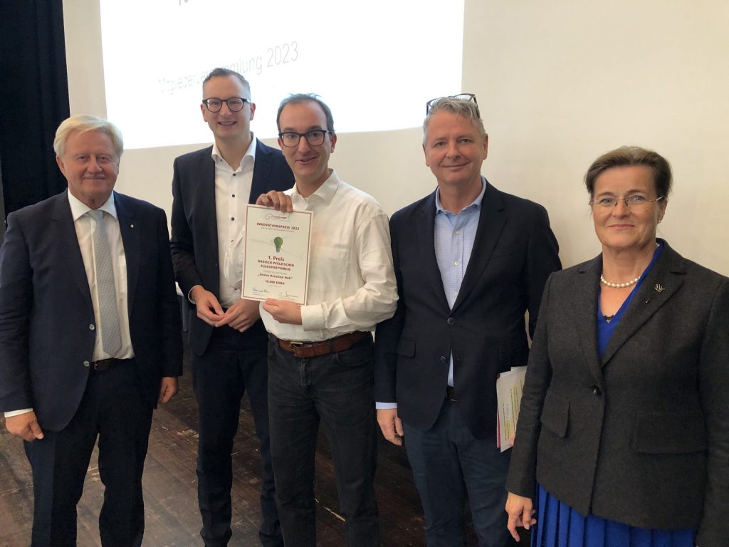BPFV gewinnt 1. Preis beim Innovationspreis der Hellmut Niethammer Stiftung